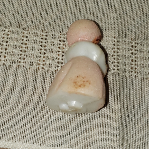 Vintage 1950's Plastic Angel and Girl in Pink - Picture 5 of 8